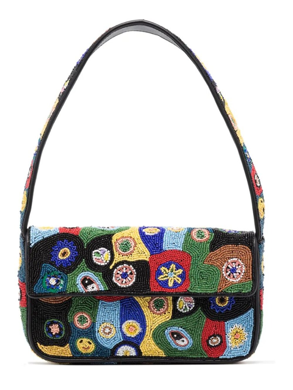 STAUD "Tommy Bag" SS22 Beaded Purse